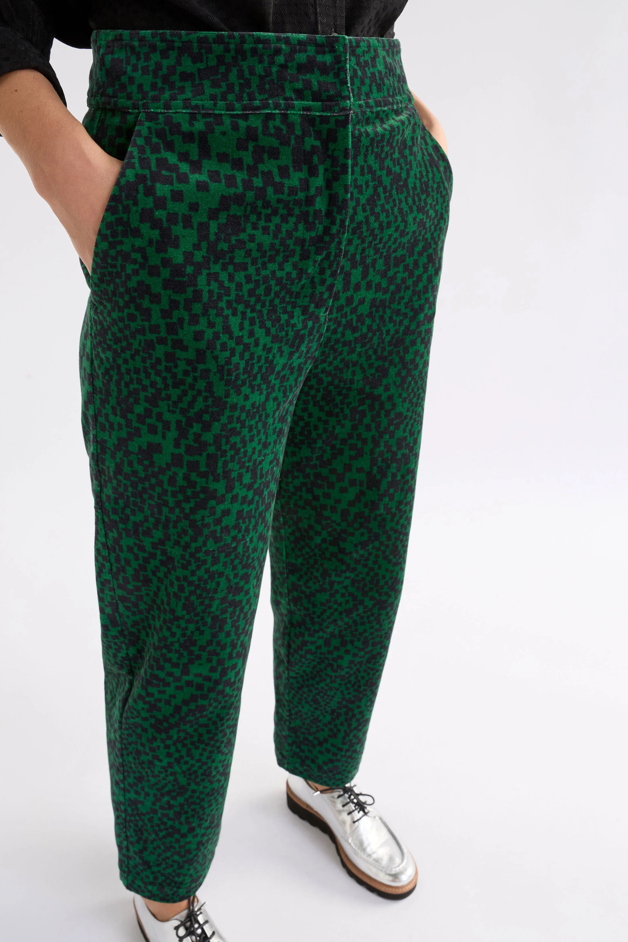 Altes Pant Green Sinda Print - Image 3