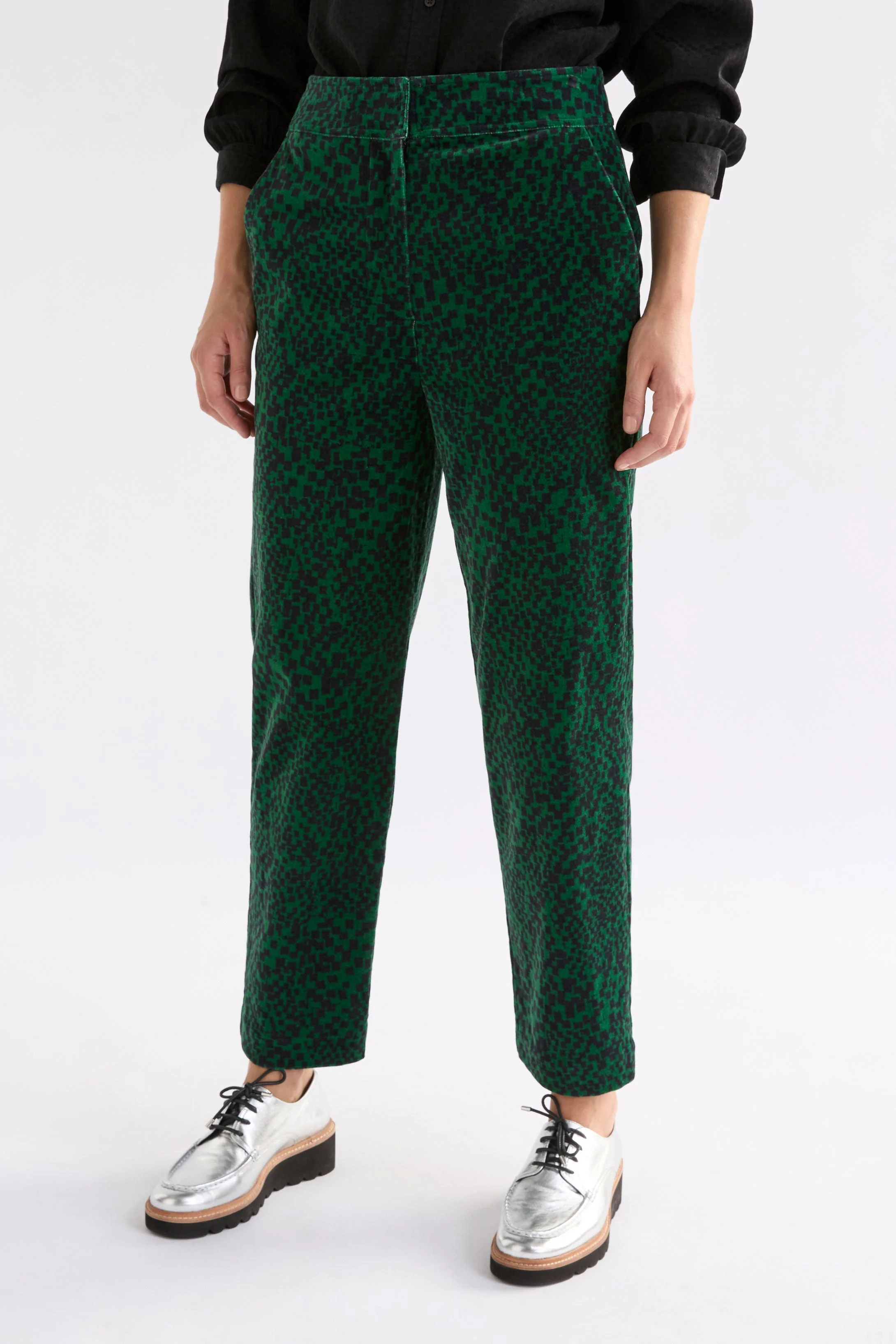 Altes Pant Green Sinda Print - Image 4