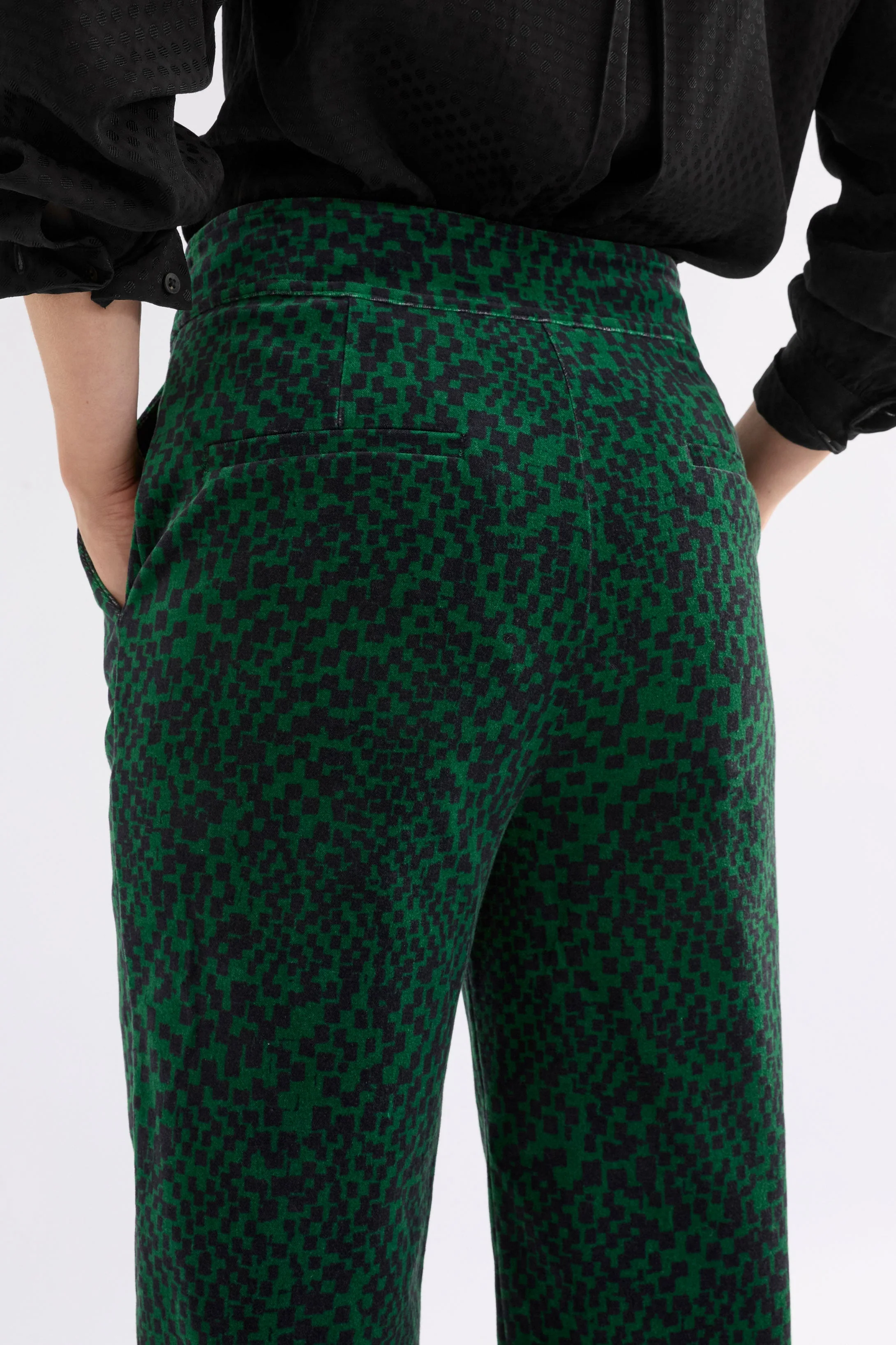 Altes Pant Green Sinda Print - Image 6