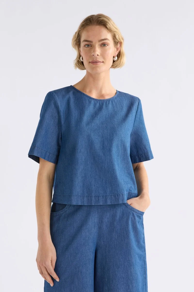 Denim Honnor Top