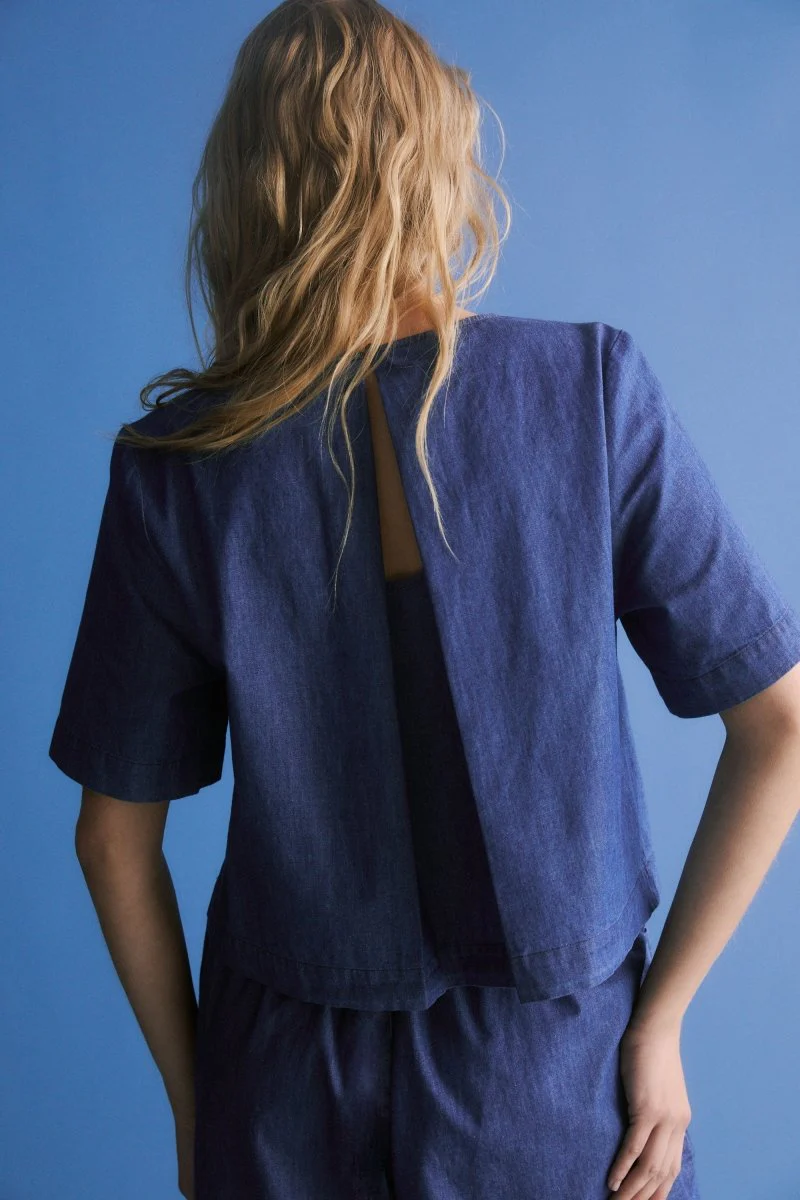 Denim Honnor Top - Image 3