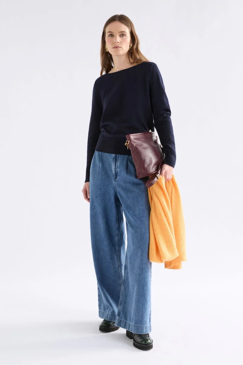Ellora Sweater Dark Navy - Image 2