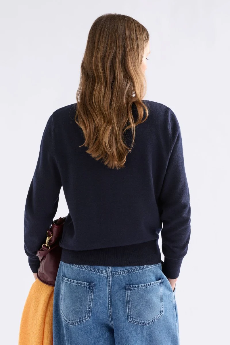 Ellora Sweater Dark Navy - Image 4