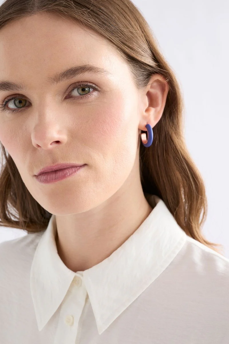 Emal Mini Hoop Earring - Image 4
