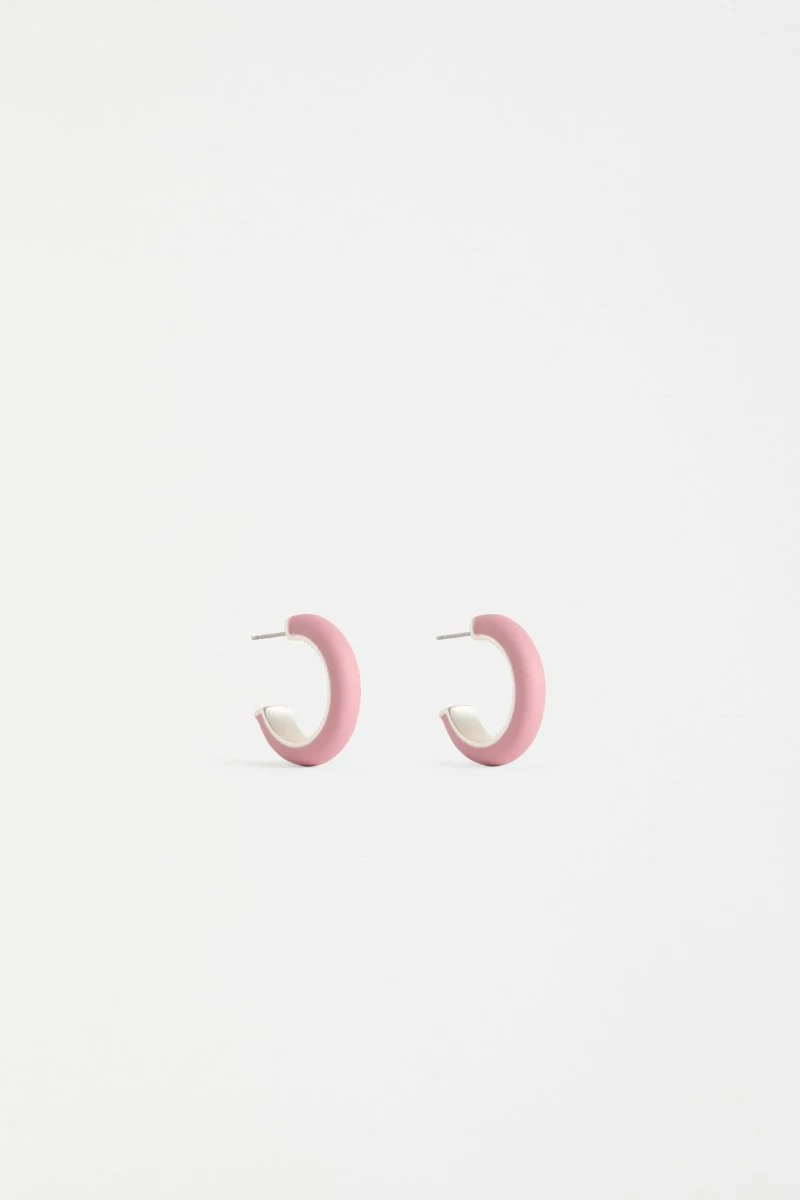 Emal Mini Hoop Earring - Image 5