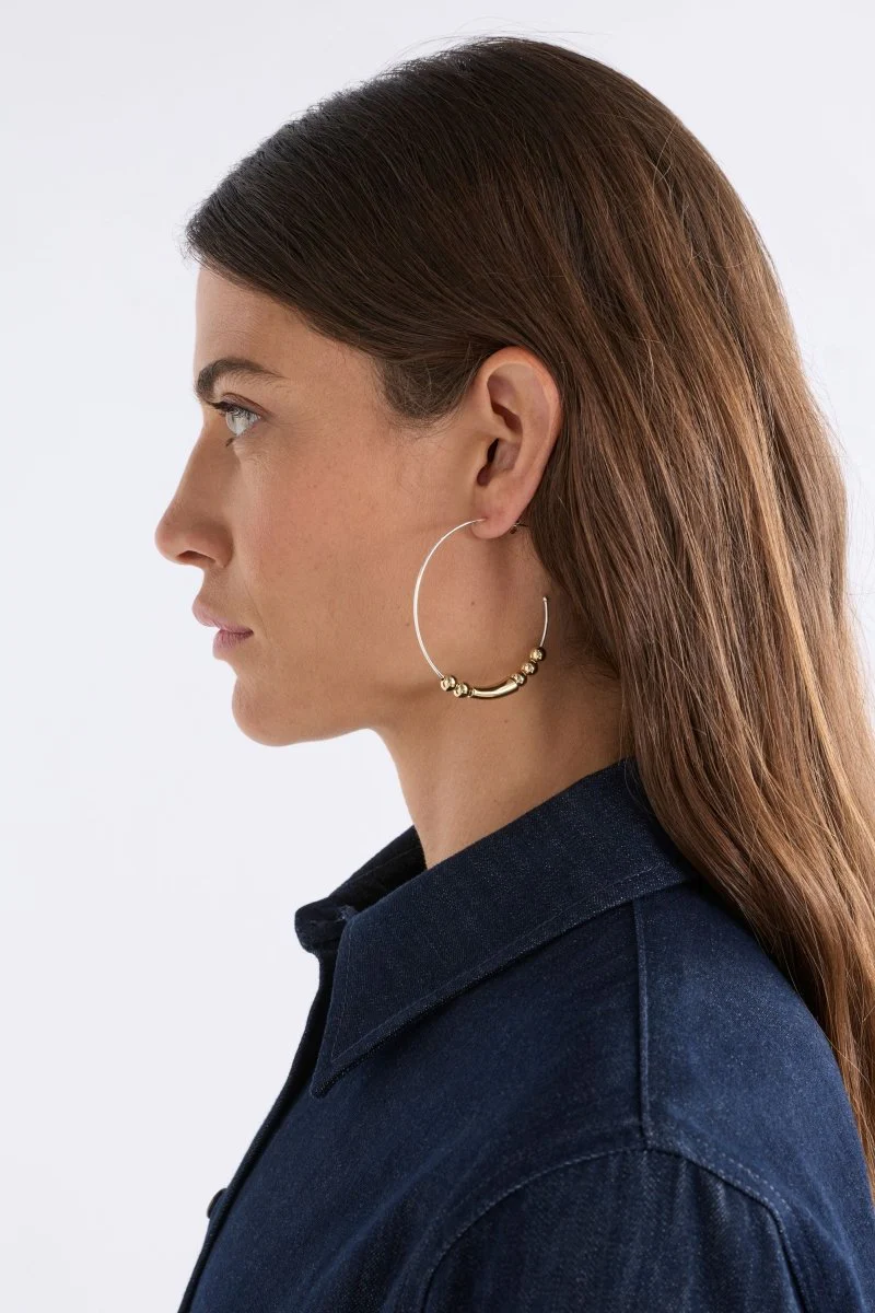 Enna Large Hoop Earring - Image 3