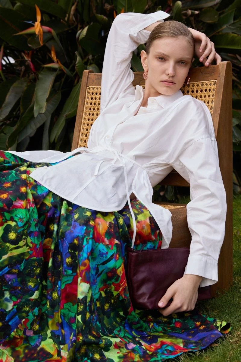 Gia Skirt Apelle Print - Image 9