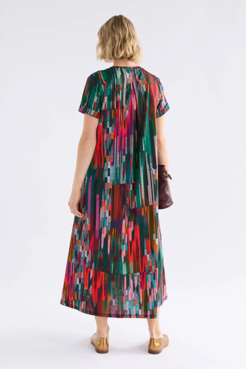 Haki Dress Mella Print - Image 3