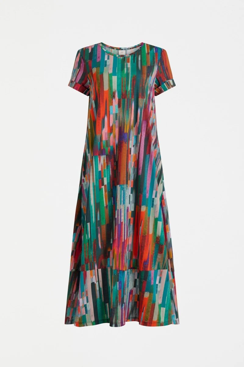 Haki Dress Mella Print - Image 4