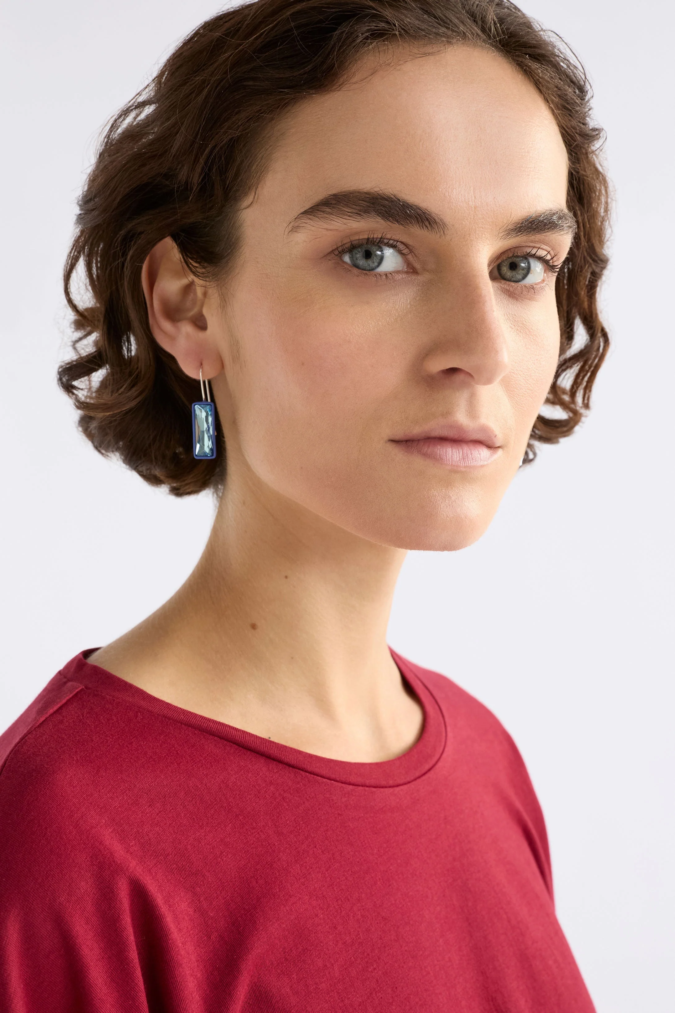 Jule Small Hook Earring - Image 4