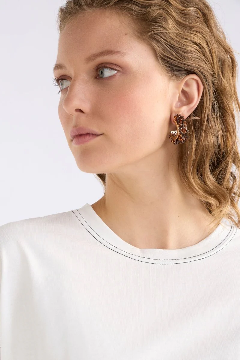 Karan Small Hoop Earring - Image 5