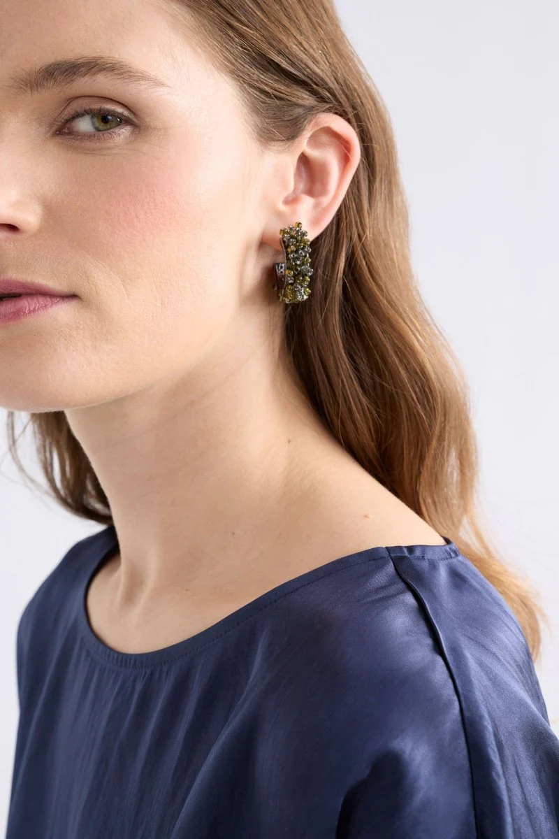 Karan Small Hoop Earring - Image 8