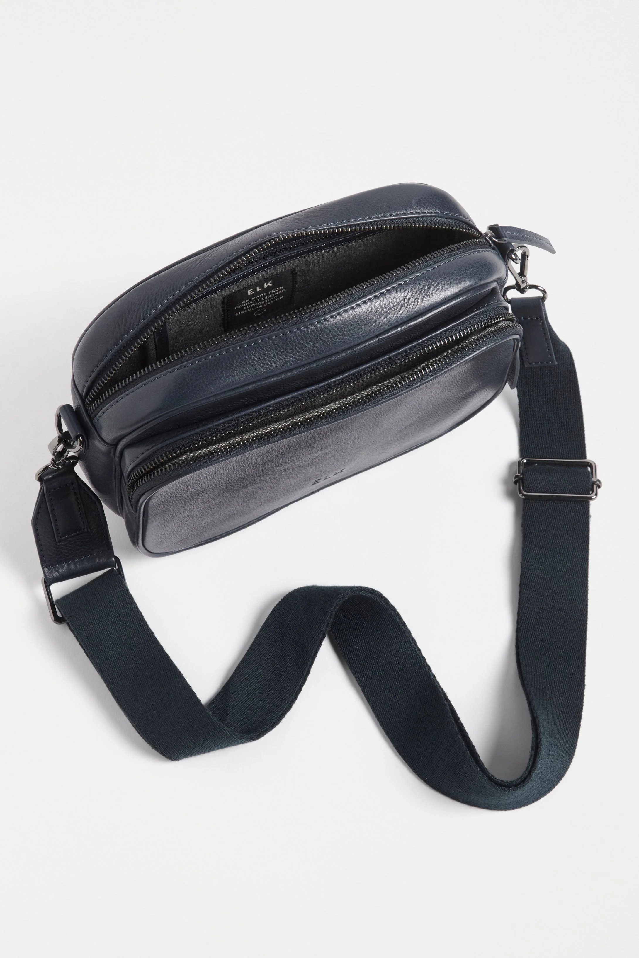Kassel Leather Crossbody Bag - Image 15