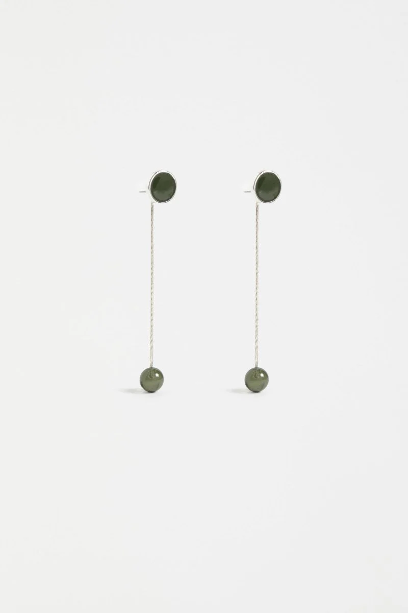 Laspar Long Drop Earring