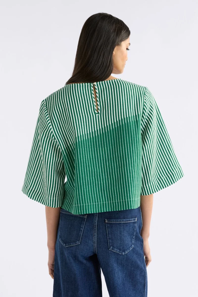 Llinen Top Otler Print - Image 4