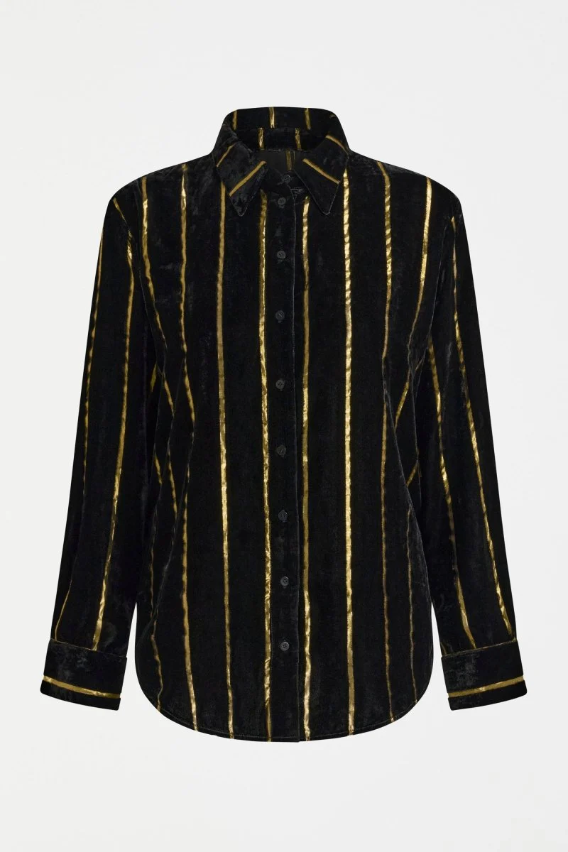 Lumii Velvet Shirt - Image 4