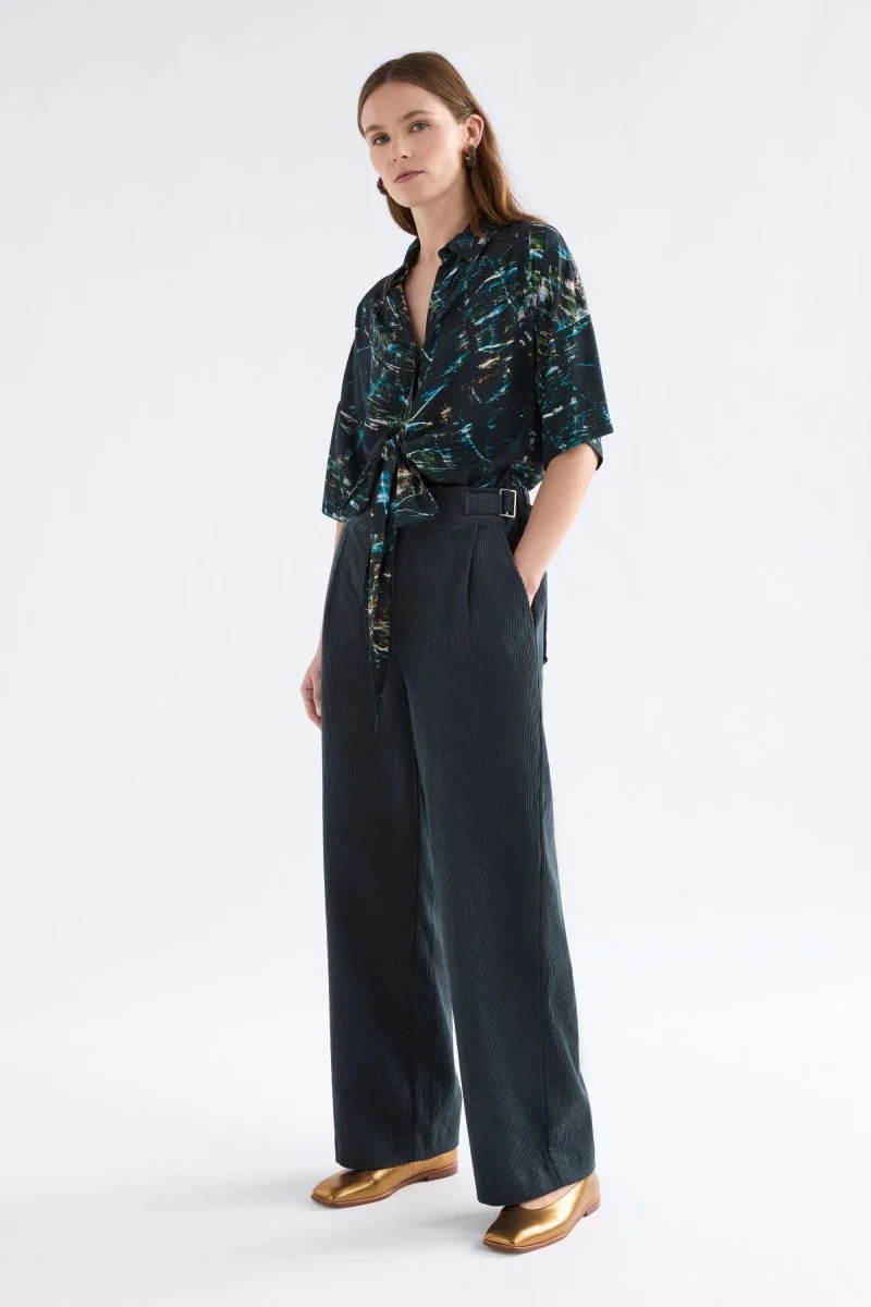 Noemi Cord Pant Carbon