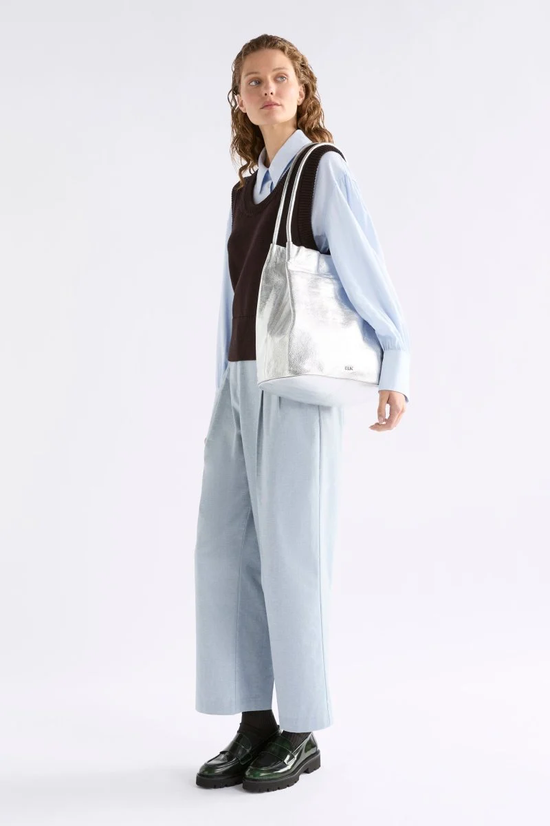 Orsa Metallic Handbag - Image 6
