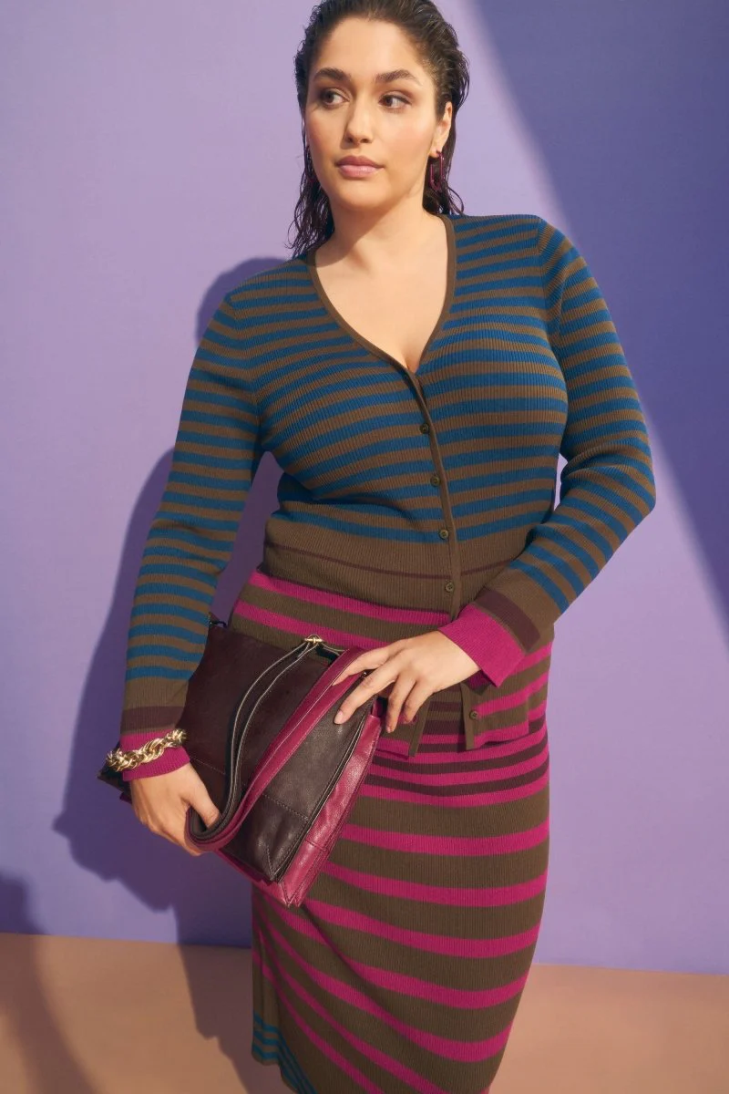 Pinto Knit Skirt - Image 5
