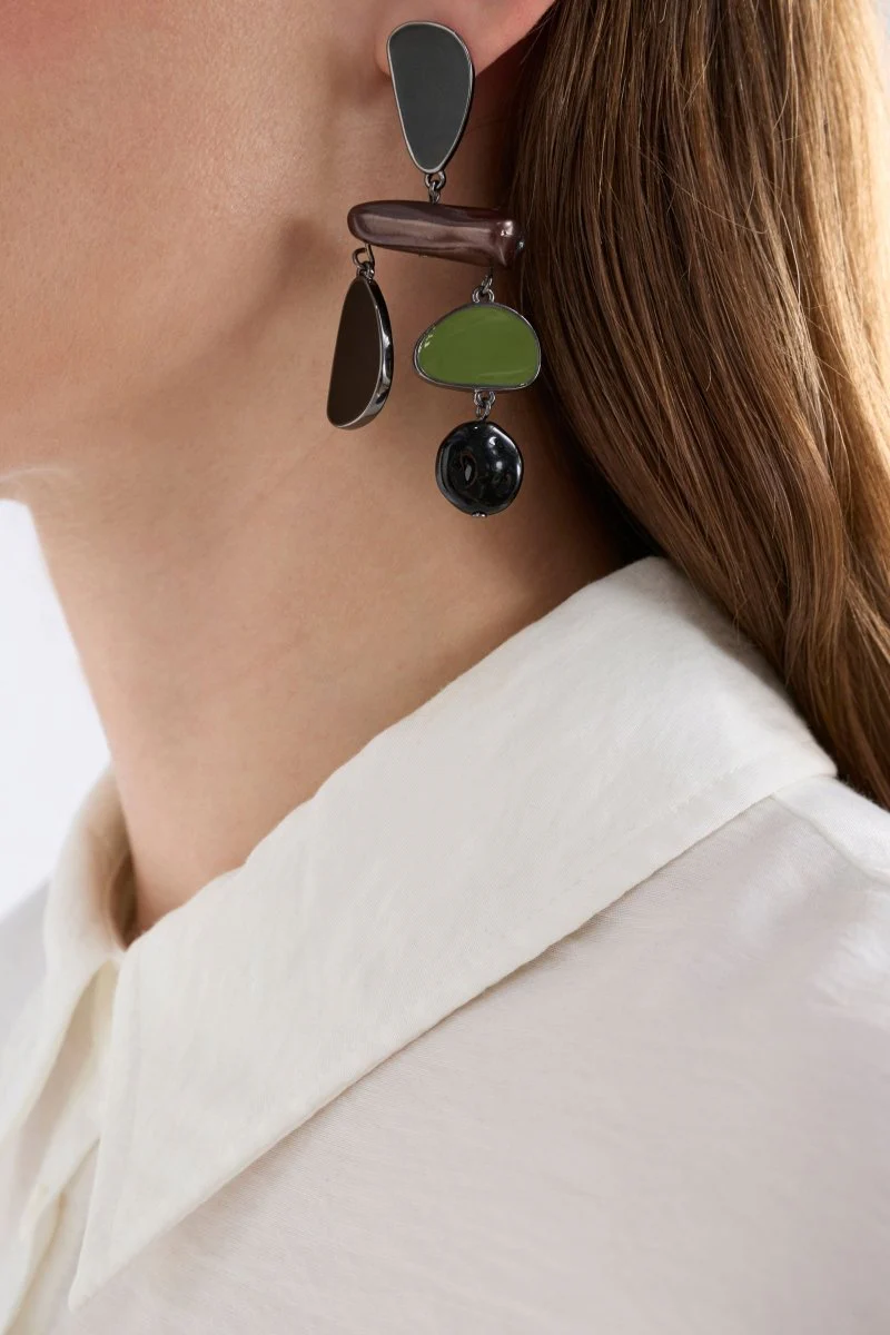 Runda Drop Earring - Image 3