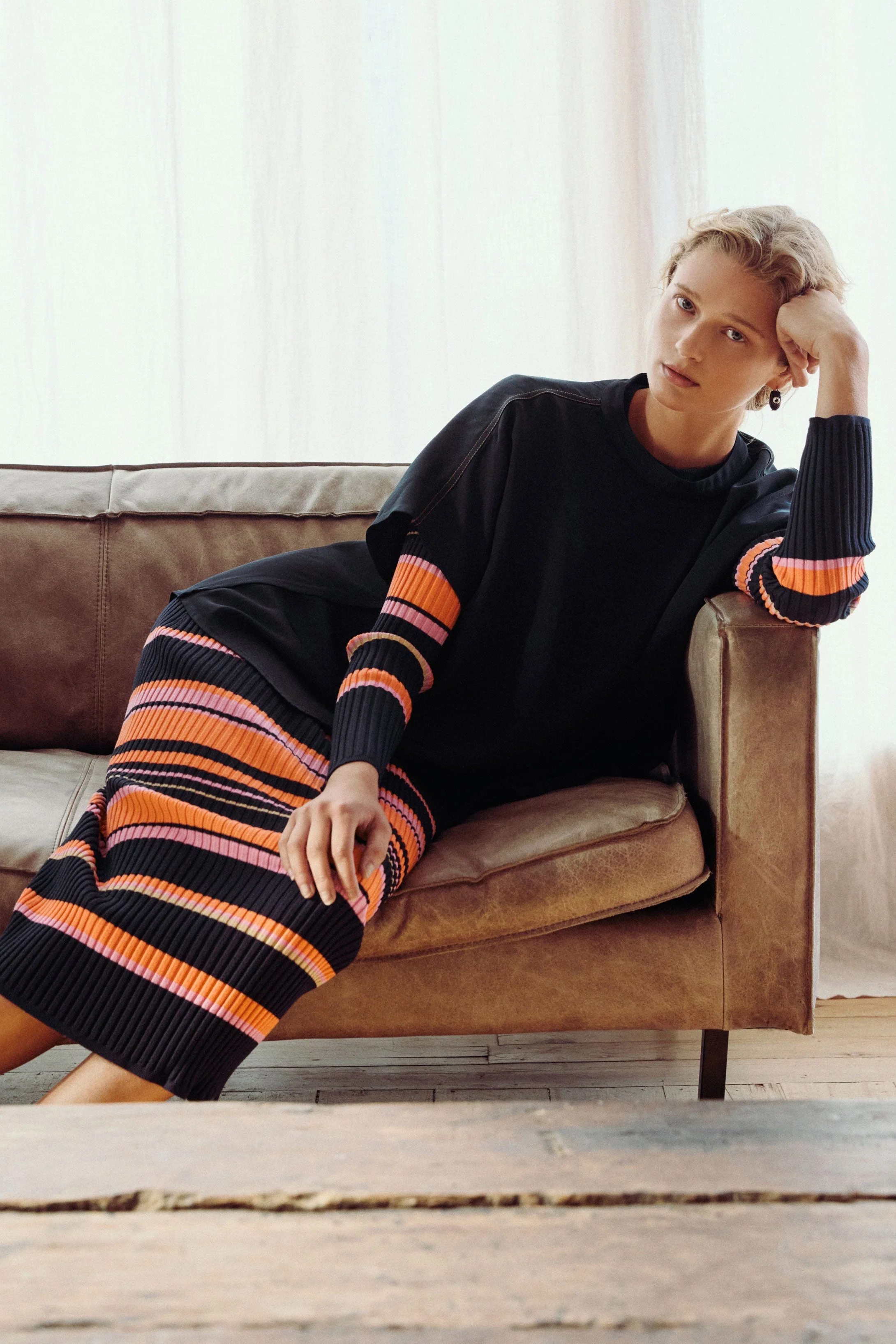 Slinki Knit Skirt - Image 3