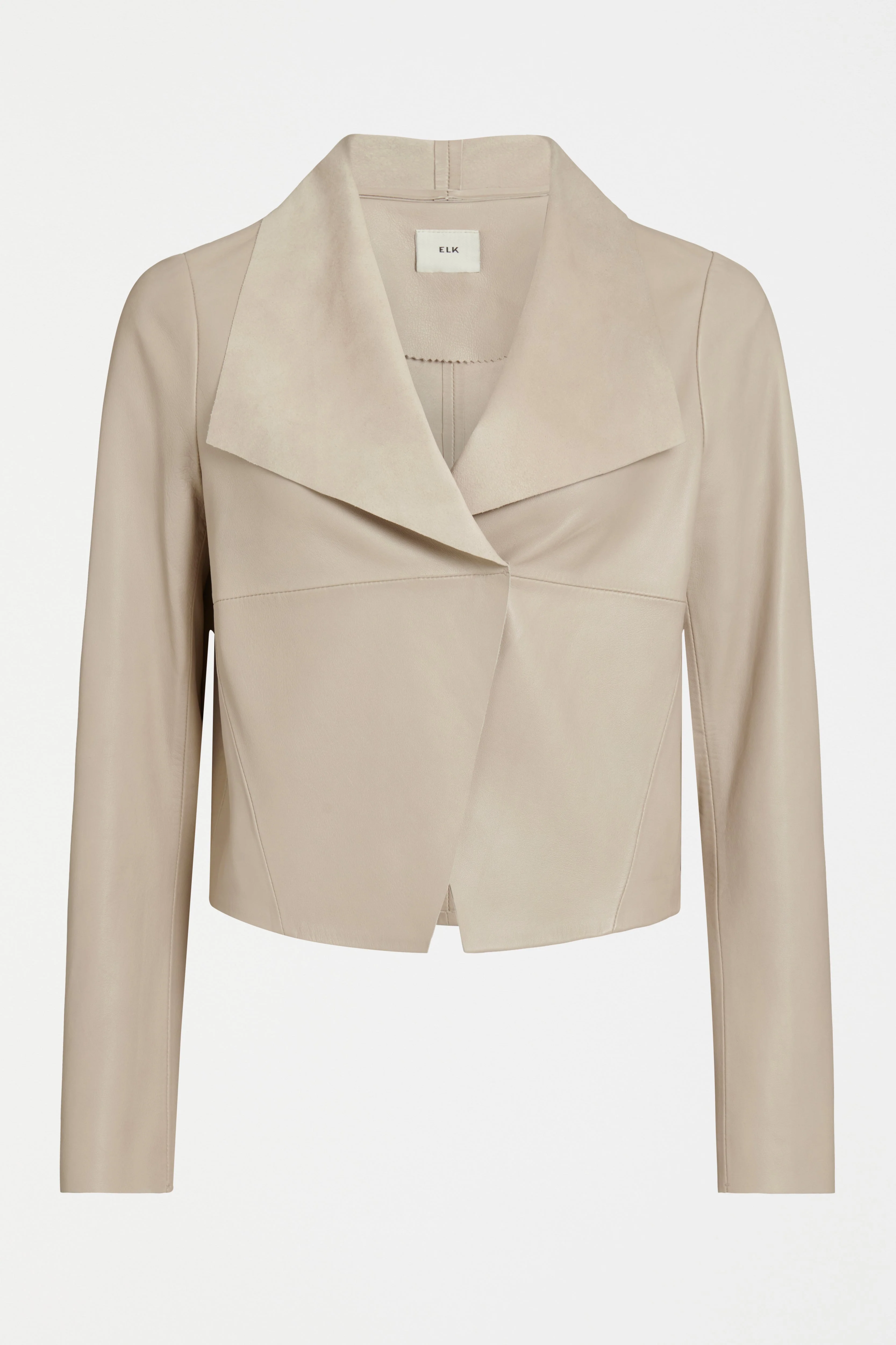 Stone Fine Leather Jacket - Image 5