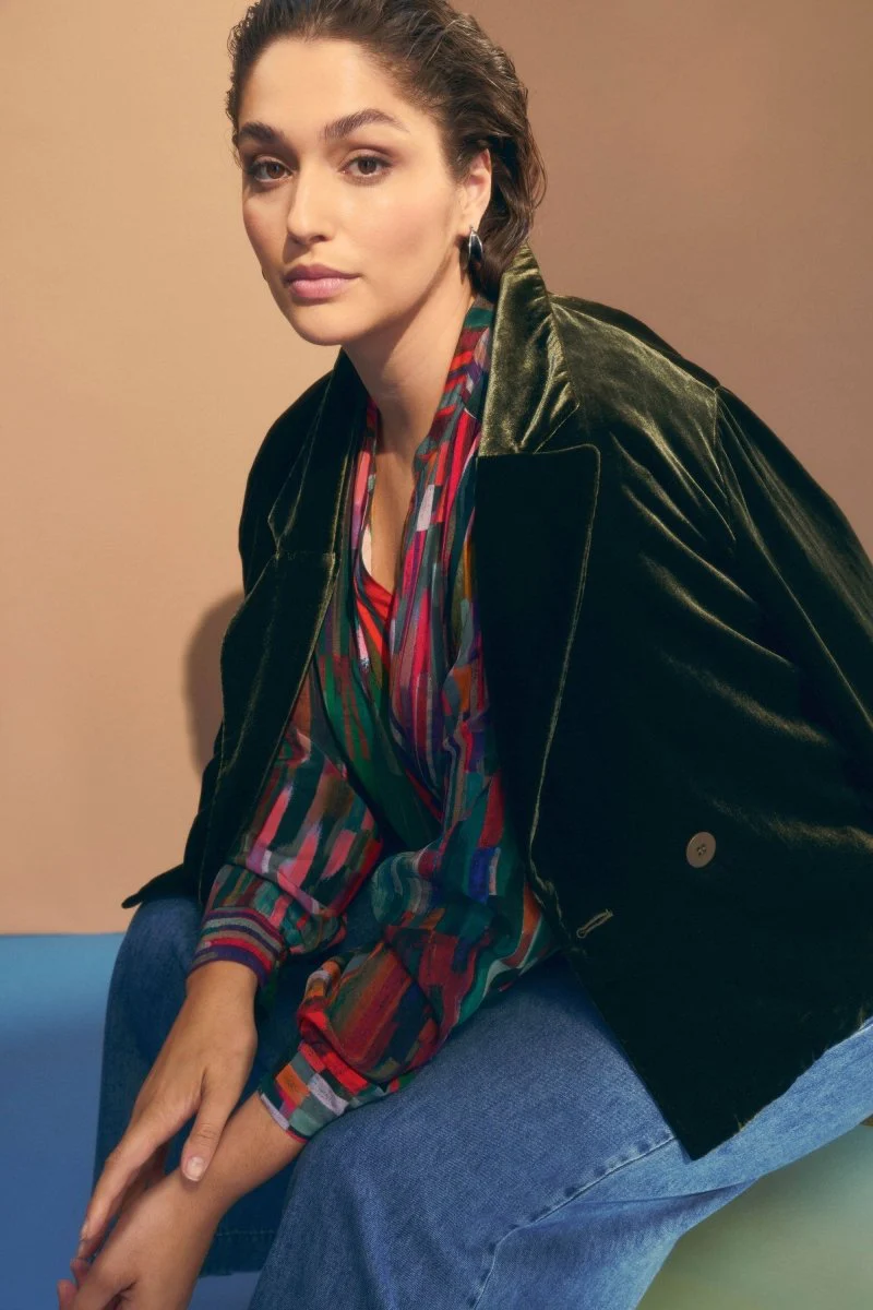 Suuri Double Breasted Blazer - Image 6