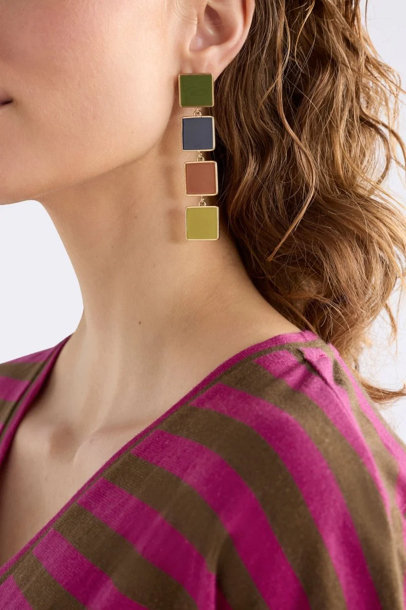 Vali Long Drop Earring - Image 3
