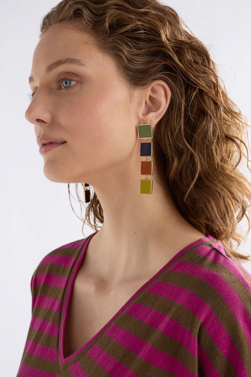 Vali Long Drop Earring - Image 5